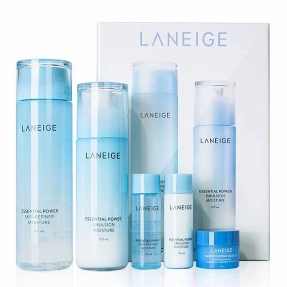 Laneige Basic Duo Set Light by Laneige, 5 Piece Set NEW in Box! - Picture 1 of 7